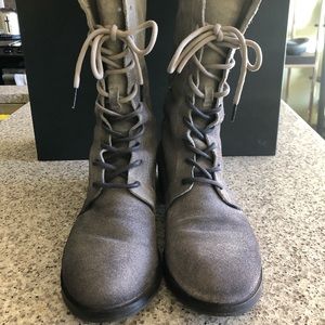 Annette Gortz ombré lace up boots. Size 41